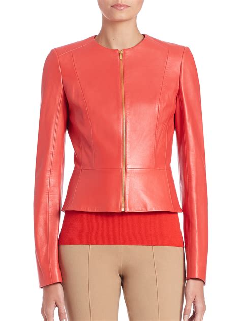 michael kors damen jacke orange|Michael Kors orange shirt.